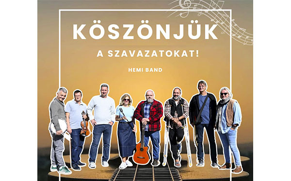 Dombóvári siker: a HEMI Band nyerte a Tolna Vármegyei Prima Közönségdíjat