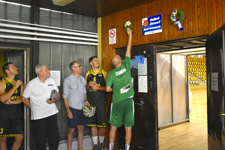 Bálind József-ről nevezték el a Szuhay Sportcentrum kosárlabda csarnokát