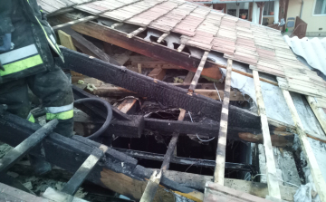 Tűzeset volt egy dombóvári lakóháznál