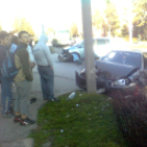 Baleset a Népköztársaság és a Bezerédj u. sarkán