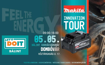 Május 5-én újból Makita roadshow lesz Dombóváron