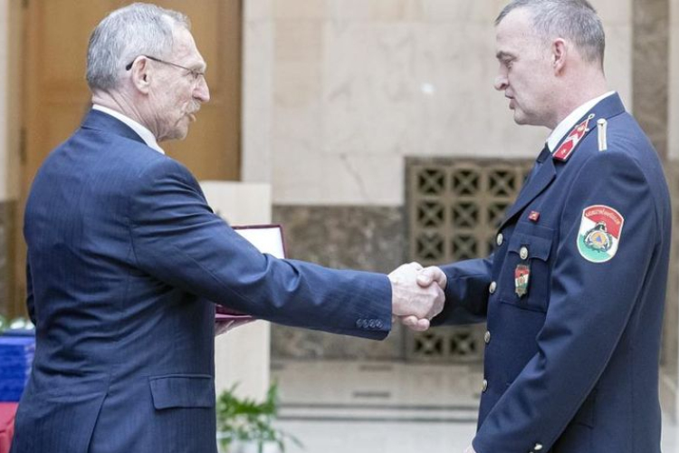 „Az év tűzoltója” miniszteri díjat kapott Várai Tamás Zoltán