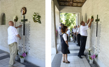 Az 1944-es újdombóvári bombázás áldozataira emlékeztek
