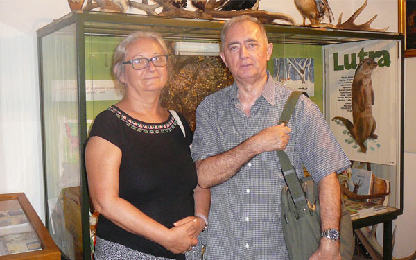 Felvidéki újságíró a múzeumban  